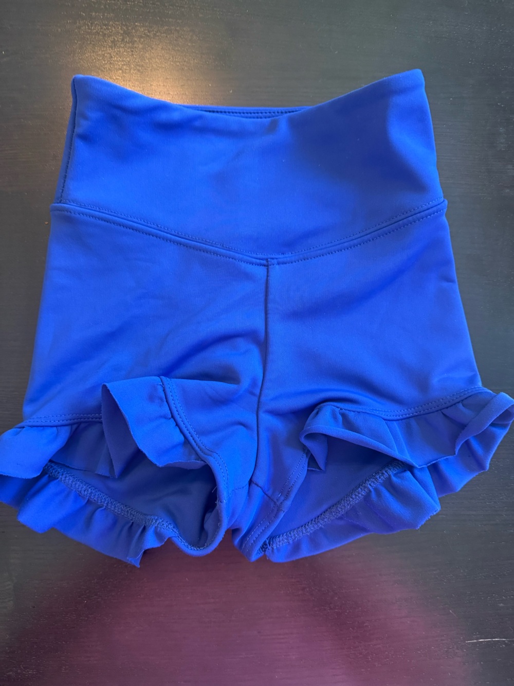 Tiger Friday Filly Booty Shorts- Indigo (bright blue)